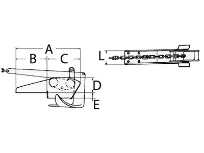 Musone in lega a bascula max 12 kg 
