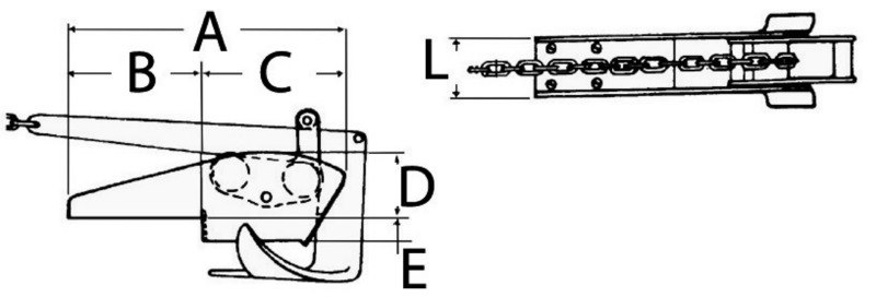 Musone in lega a bascula max 15 kg 