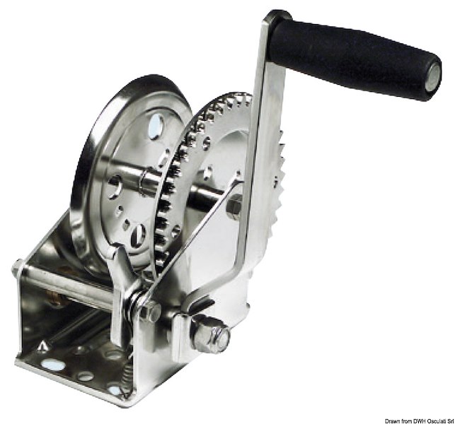 Arganello per alaggio in inox Dual Drive