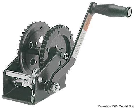 Arganello Dual Drive per alaggio imbarcazione