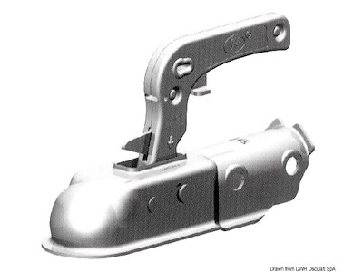 Gancio omologato per rimorchio