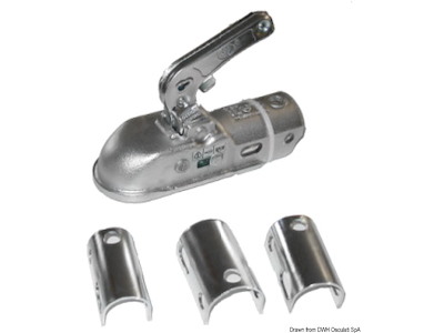 Gancio omologato per rimorchio