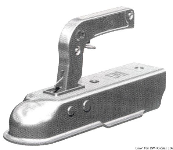 Gancio omologato per rimorchio