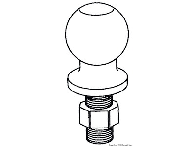 Sfera regolamentare per carrello 