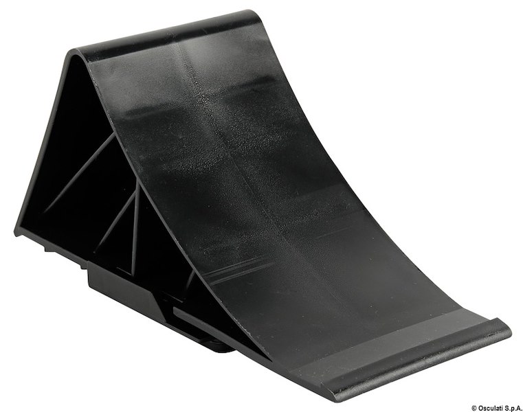 Supporto + cuneo plastica nera 