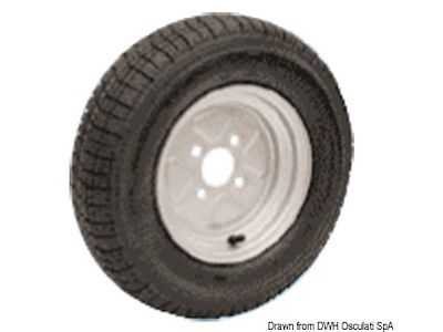 Ruote pneumatiche per carrelli alta velocità