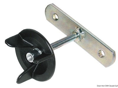 Supporto per ruota di scorta Ø 87 mm 