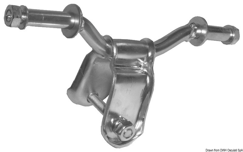 Staffa per rullo laterale Ø 120 mm