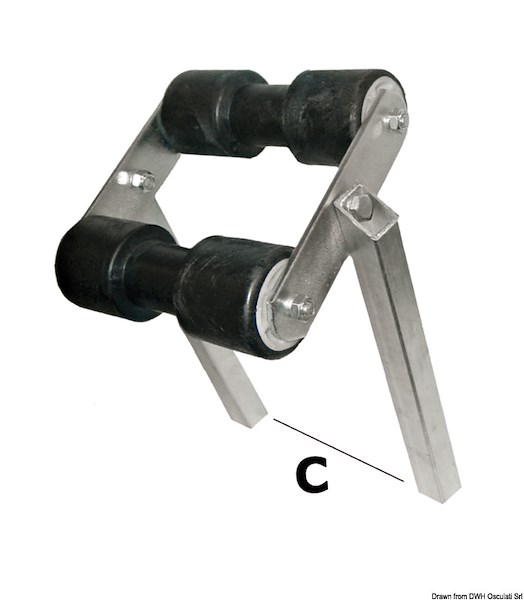 Rullo basculante centrale