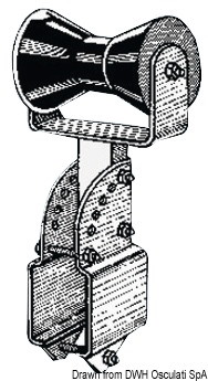 Rullo centrale reggichiglia