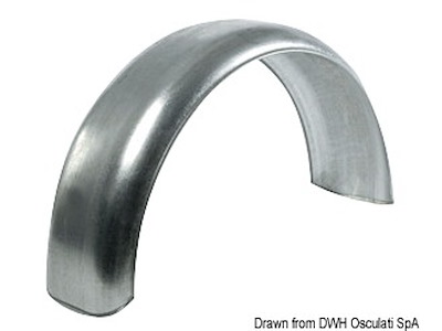 Parafango per ruota carrello