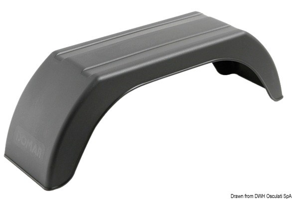 Parafango per ruota carrello