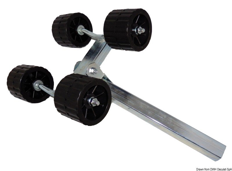 Rullo basculante laterale