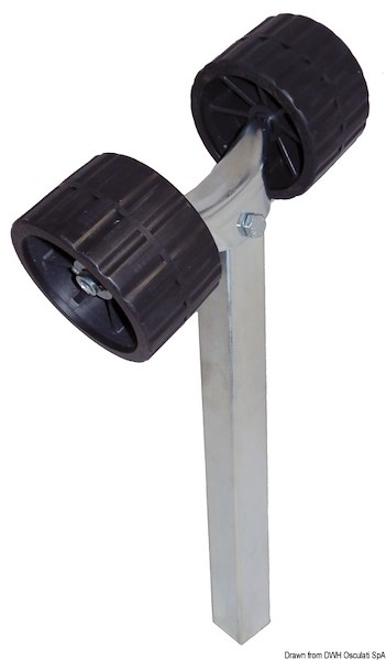 Rullo basculante laterale