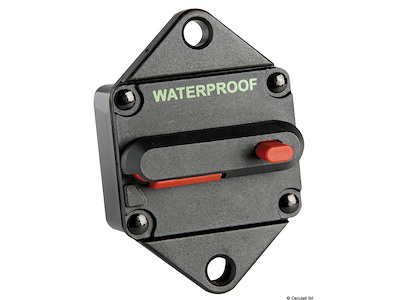 Interruttore magnetotermico stagno di protezione per verricello ed elica di prua