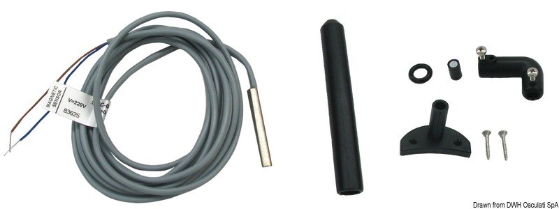 Kit magnete da inserire nel barbotin del verricello