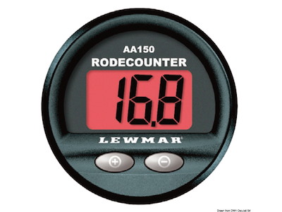 Contametri Lewmar AA150 (funzioni base) 