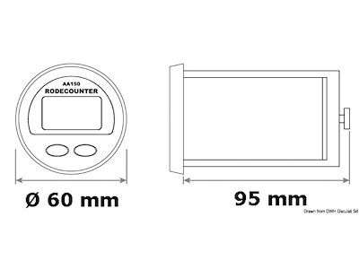 Contametri Lewmar AA150 (funzioni base) 