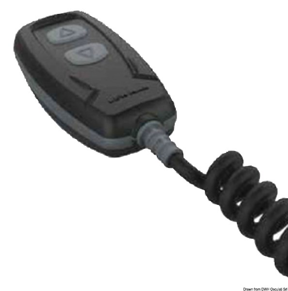 Pulsantiera a due tasti con cavo estendibile Wired windlass remote