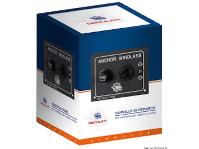 Pannello di comando verricelli 80 x 60 mm 