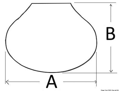 Pulsantiera a pedale per comando elettrico salpa ancore con cover inox
