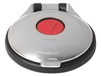 Pulsantiera a pedale per comando elettrico salpa ancore con cover inox