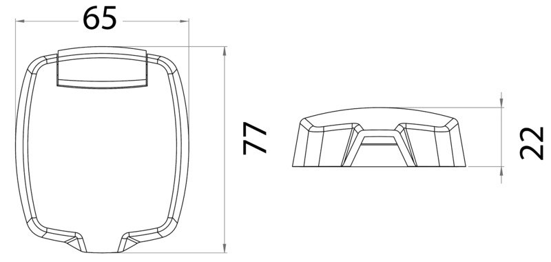 Tasto windlass SS inox 