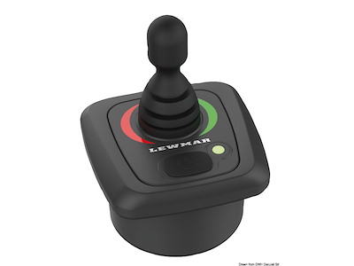 Joystick/Joypad Thruster Lewmar Blue Generation