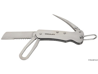 Coltello marinaio inox 100 mm 