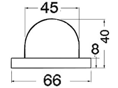 Luci di via Utility in ABS cromato