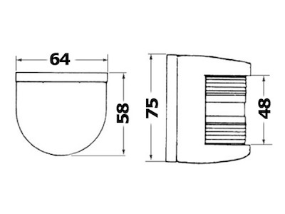 Luci di via Utility 77 fino a 12 mt