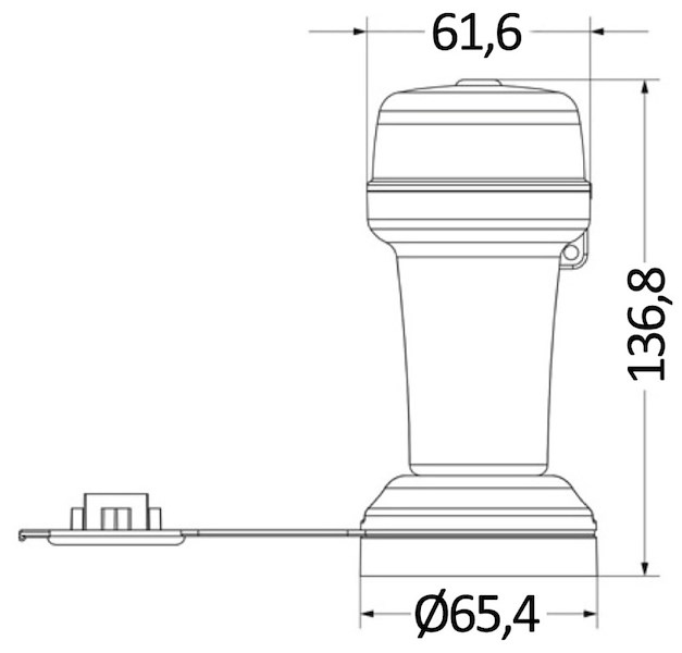 Luci di via autonome multifunzione a LED