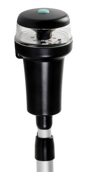 Luci di via autonome multifunzione a LED su tubo telescopico