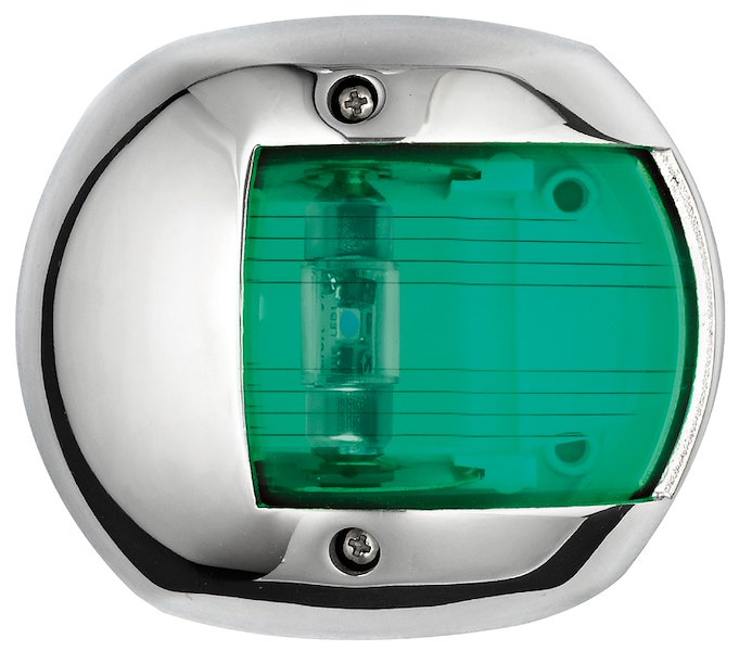 Luci di via Compact 12 LED in AISI 316 lucidata a specchio