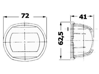 Luci di via Compact 12 LED in AISI 316 lucidata a specchio