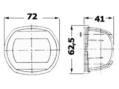 Luci di via Compact 12 in AISI 316 lucidata a specchio