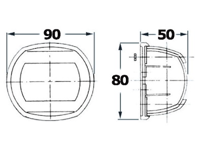 Luci di via Classic 12 in AISI 316 lucidato a specchio