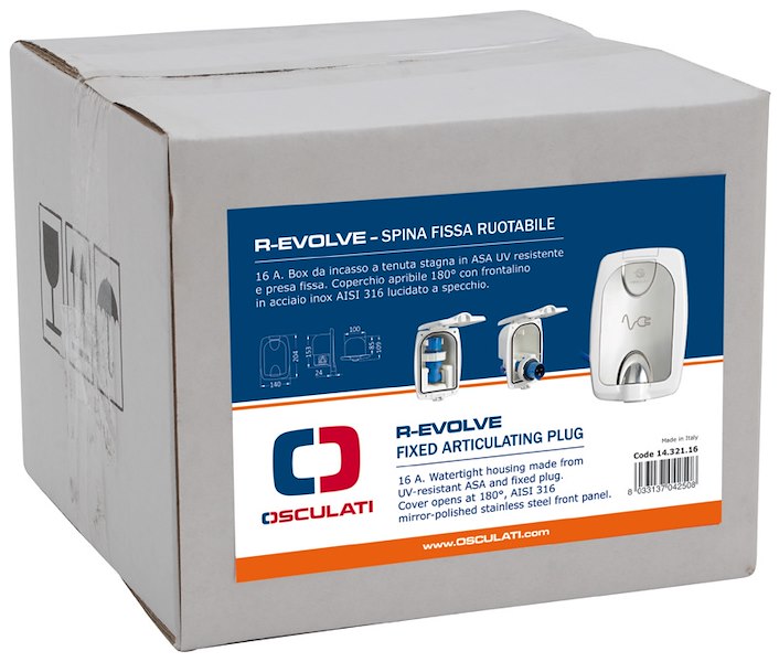 Presa ruotabile R-Evolve 16 A 