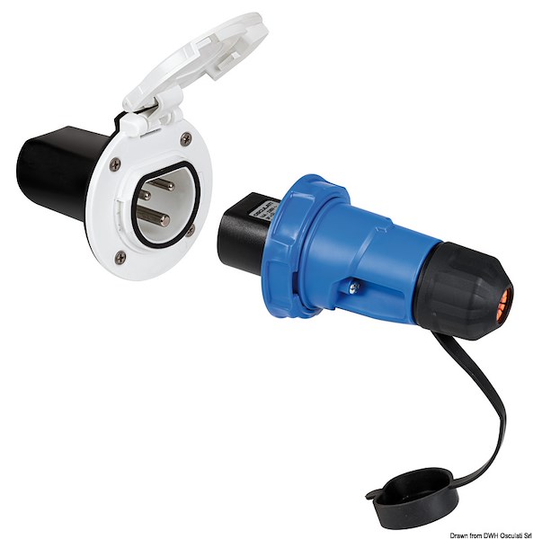 Presa e spina corrente Cruiser 16A