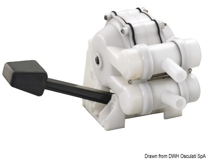 Pompa a pedale per lavello 