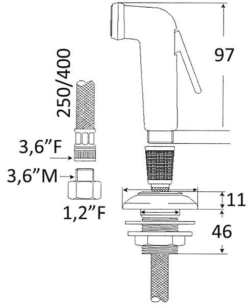 Doccia Utility a telefono