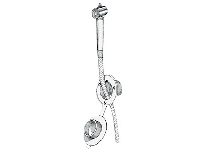 Box doccia con doccia a pulsante Mizar a parete