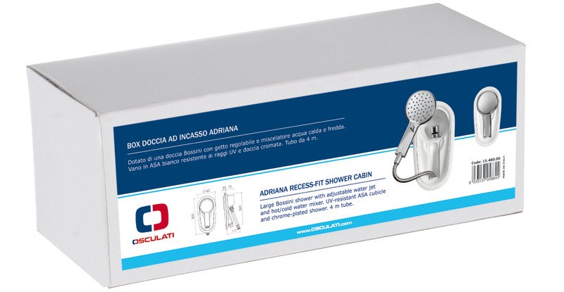 Box doccia ad incasso Adriana 