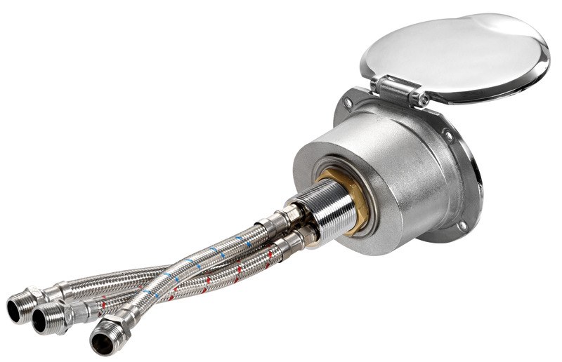 Box doccia Stainless con miscelatore 