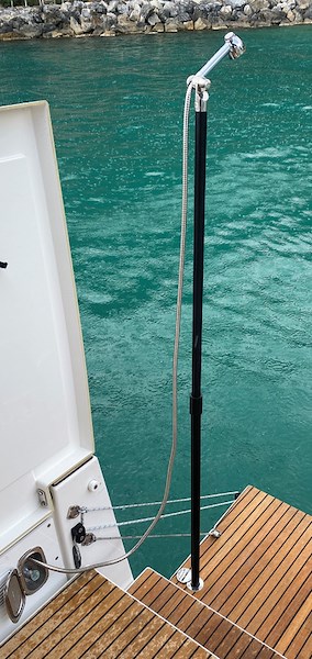 Asta doccia telescopica per esterni Rocky