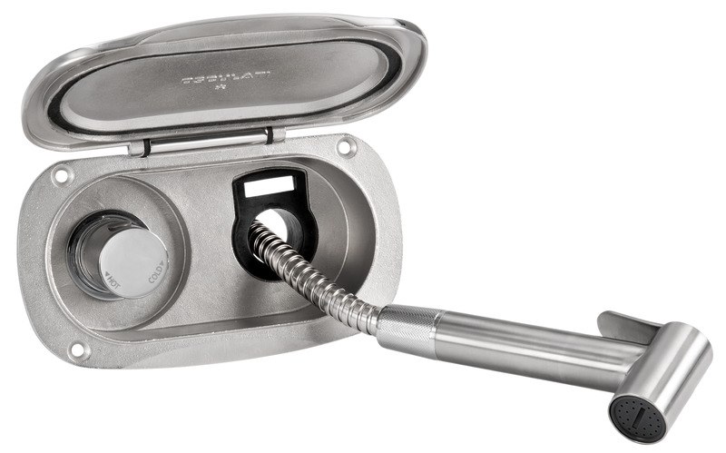 Box doccia Elissa con miscelatore e doccia Tiger