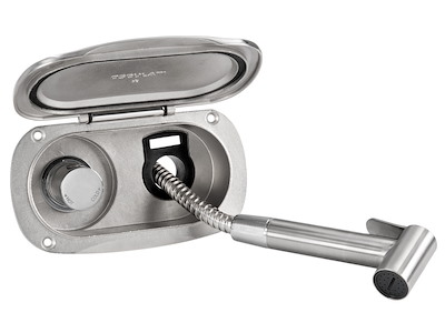 Box doccia Elissa con miscelatore e doccia Tiger