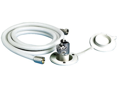 Box doccia con doccia a pulsante Mizar
