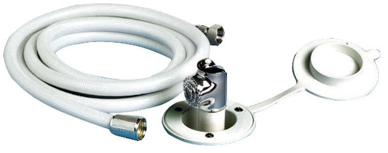 Box doccia con doccia a pulsante Mizar