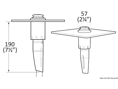 Doccia integrata WHALE Twist